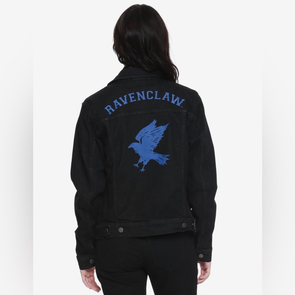 Harry Potter Ravenclaw Black Denim Jacket